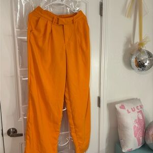 orange target pants